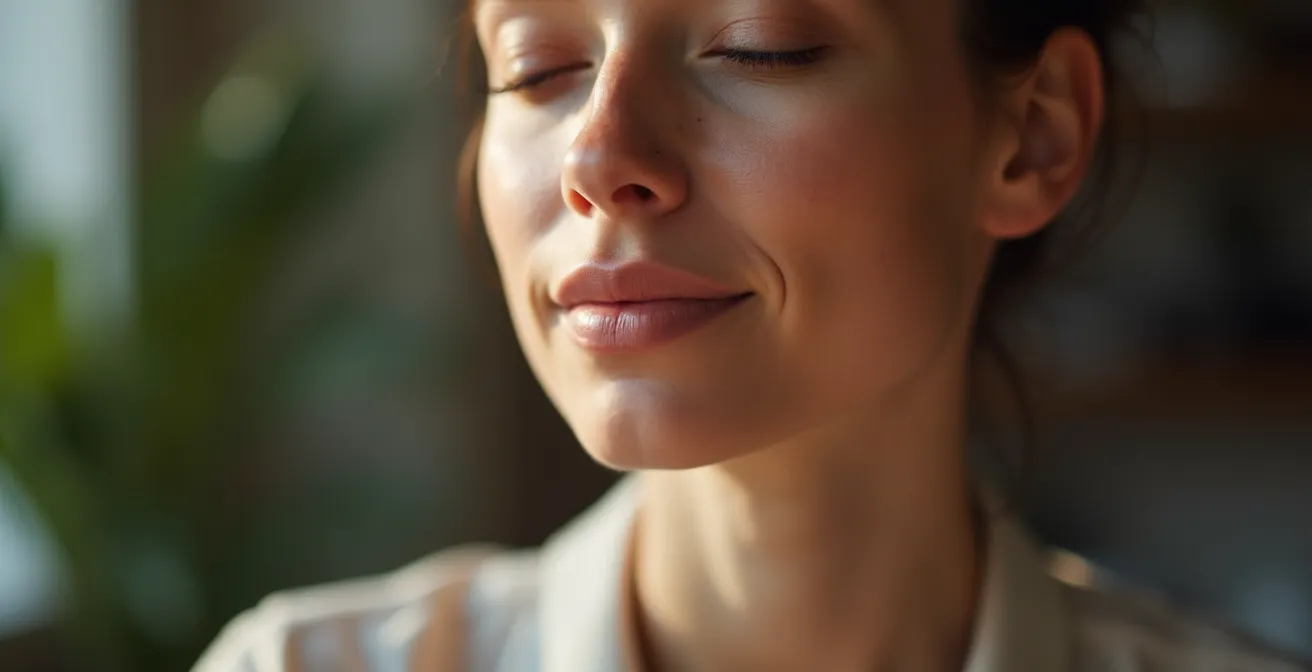 Visualisierung der sechs Körperbereiche beim Autogenen Training
