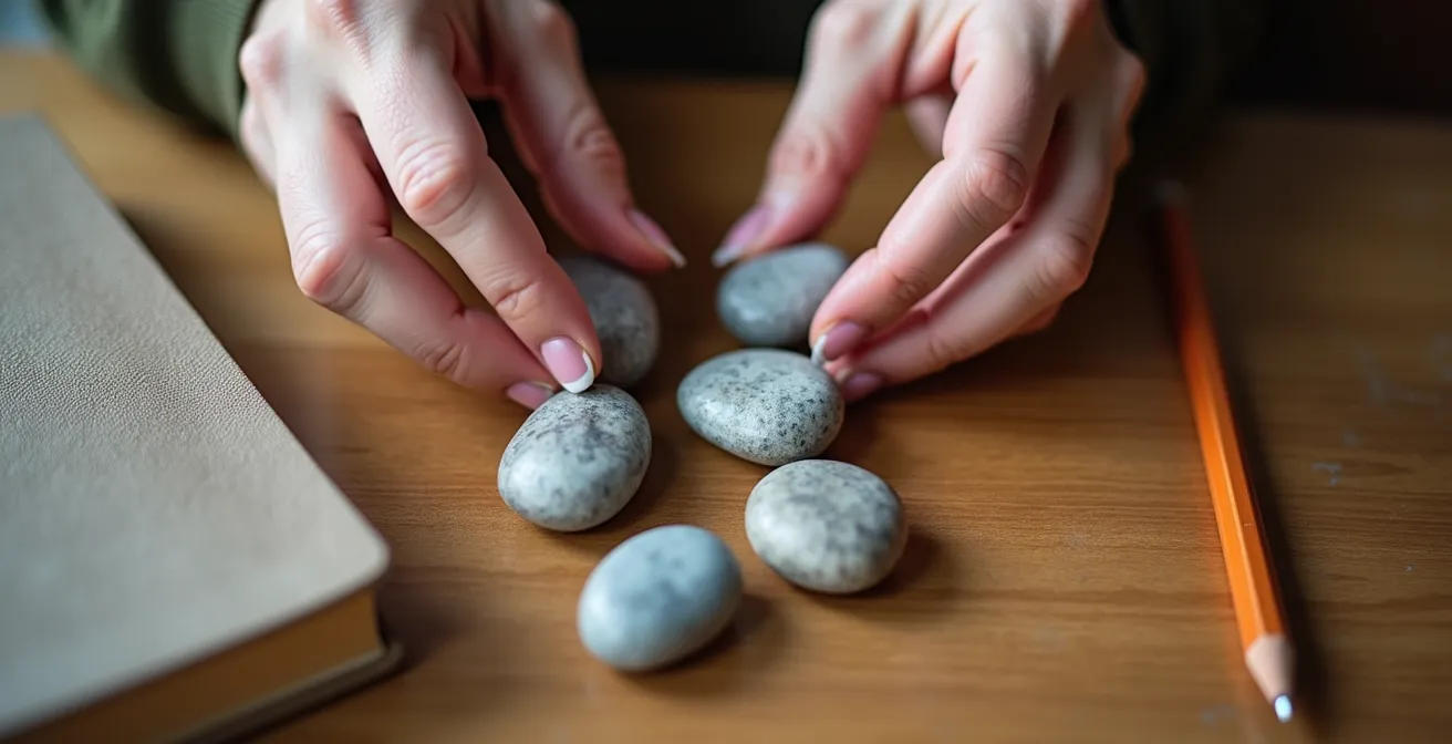 ABC-Technik mit Gedankentagebuch zur Selbstreflexion und kognitiven Umstrukturierung