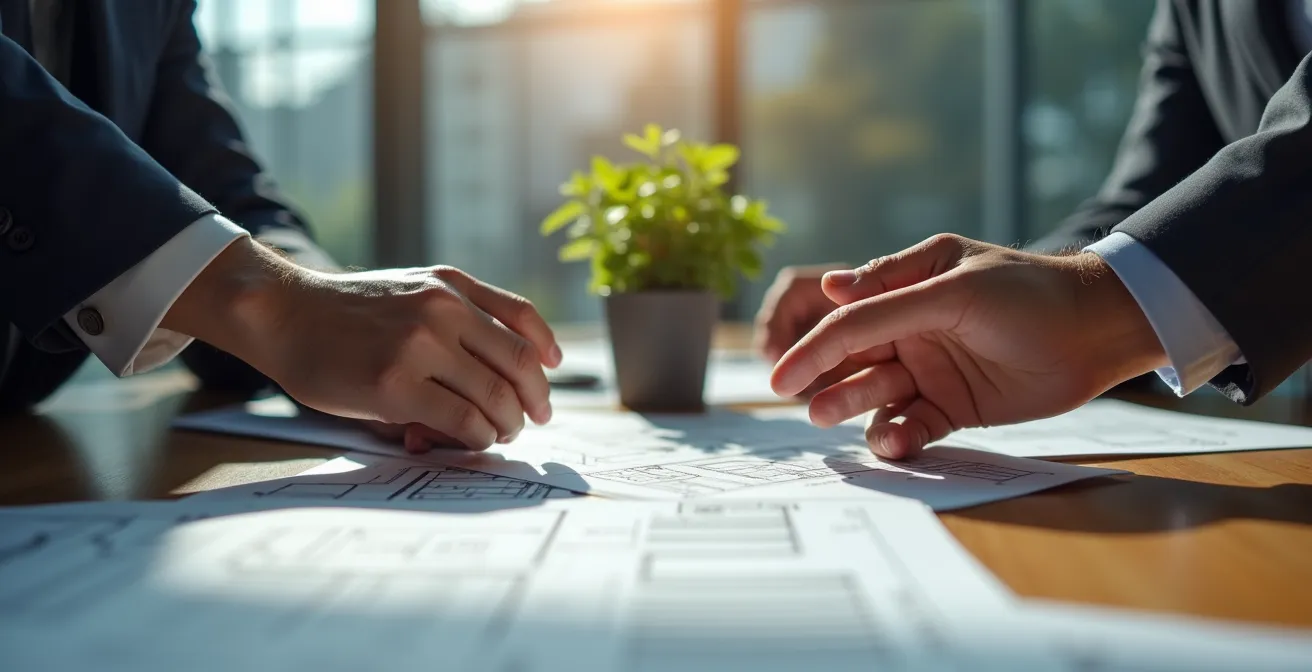 Konstruktive Besprechung zwischen Geschäftsführung und Betriebsrat zu Gesundheitsthemen