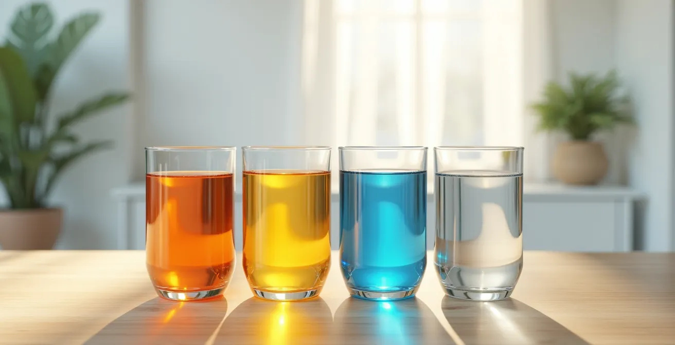 Abstrakte visuelle Darstellung der Eisenhower-Matrix mit Energieebene