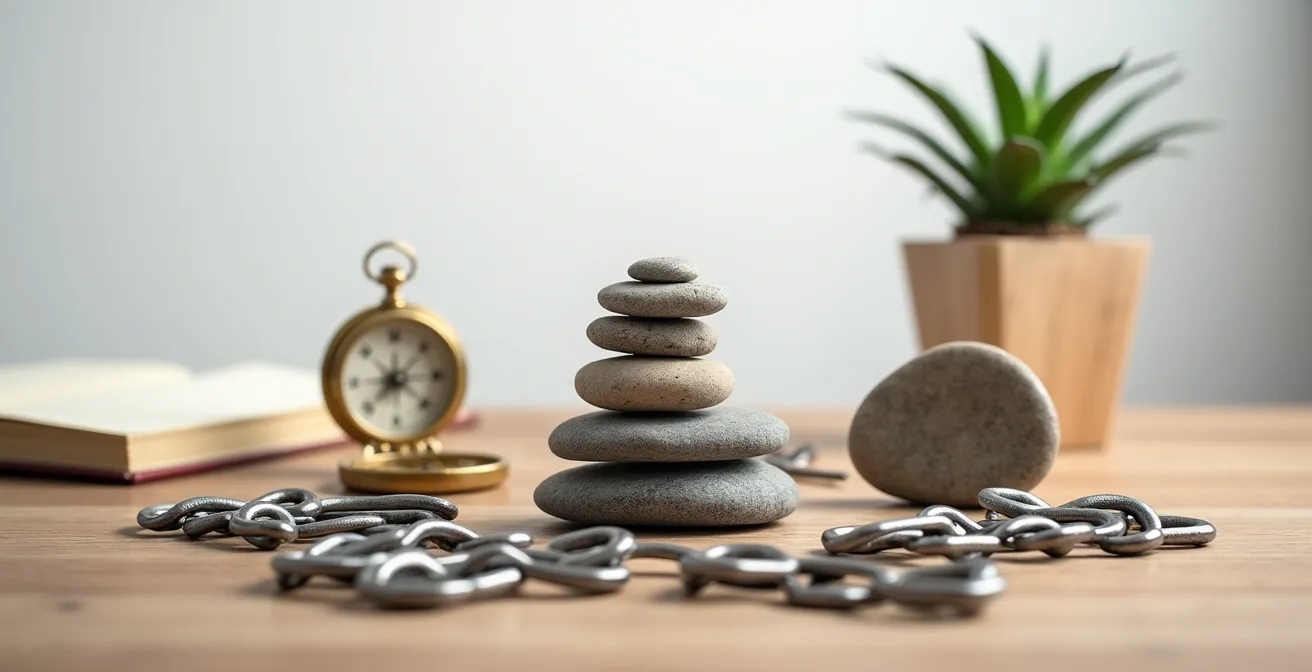 Symbolische Darstellung der fünf Rollen im persönlichen Krisenteam